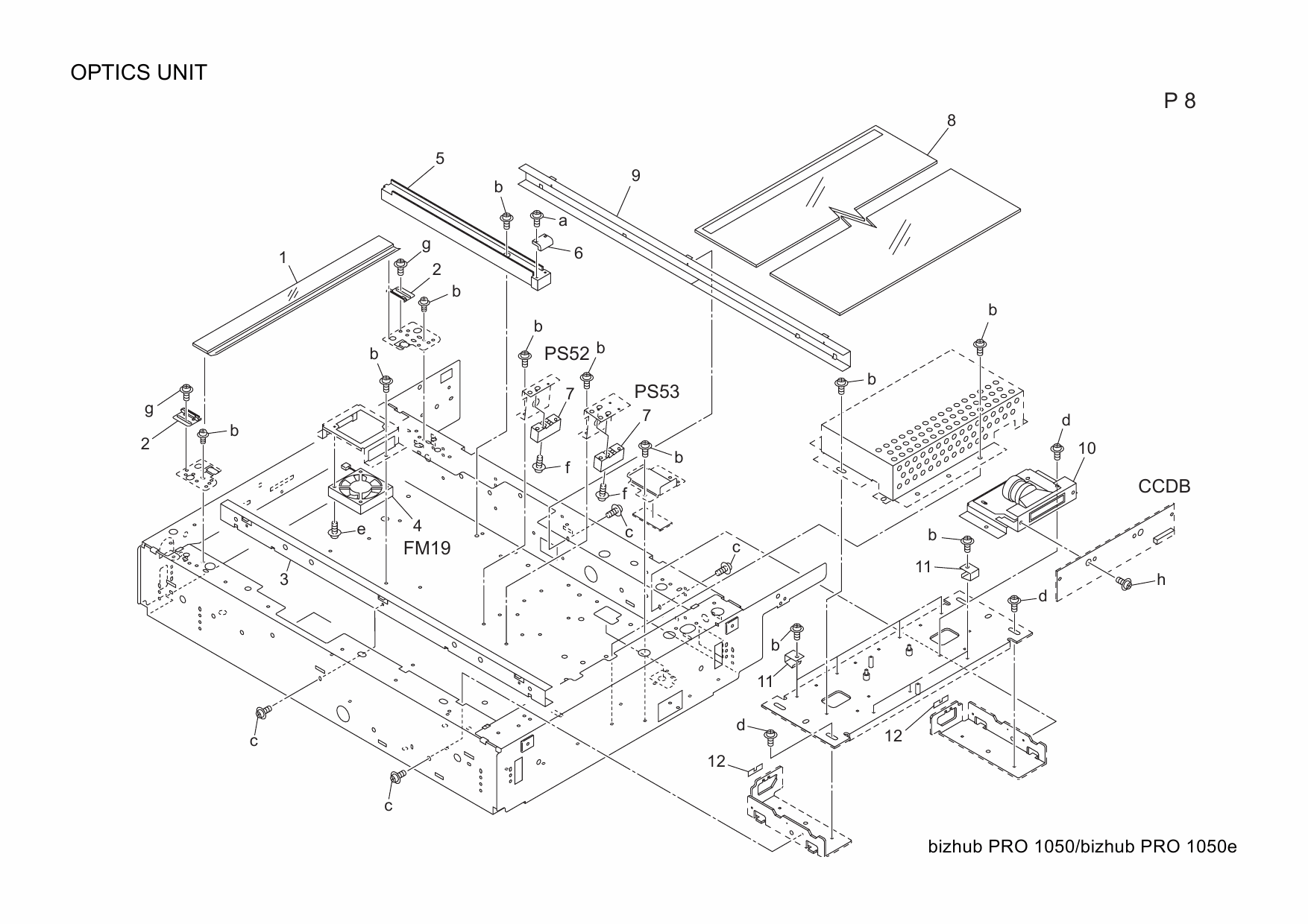 Konica-Minolta bizhub-PRO 1050 1050e Parts Manual-5
